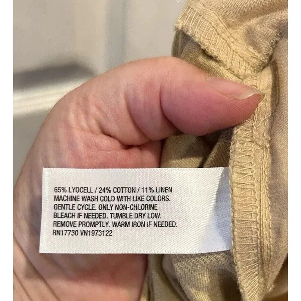 Universal Thread Lyocell High-Rise Loose Fit Plea… - image 11